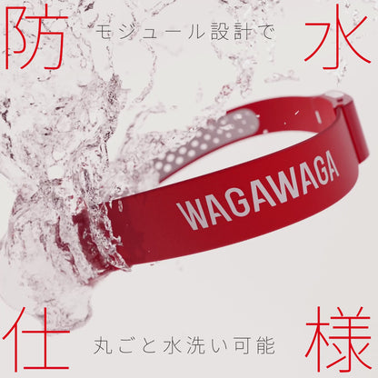 スポーツ専用 空気伝導 Bluetooth 5.3 イヤホン。 着脱式で丸洗い可能。連続再生8時間WAGAWAGA Champion